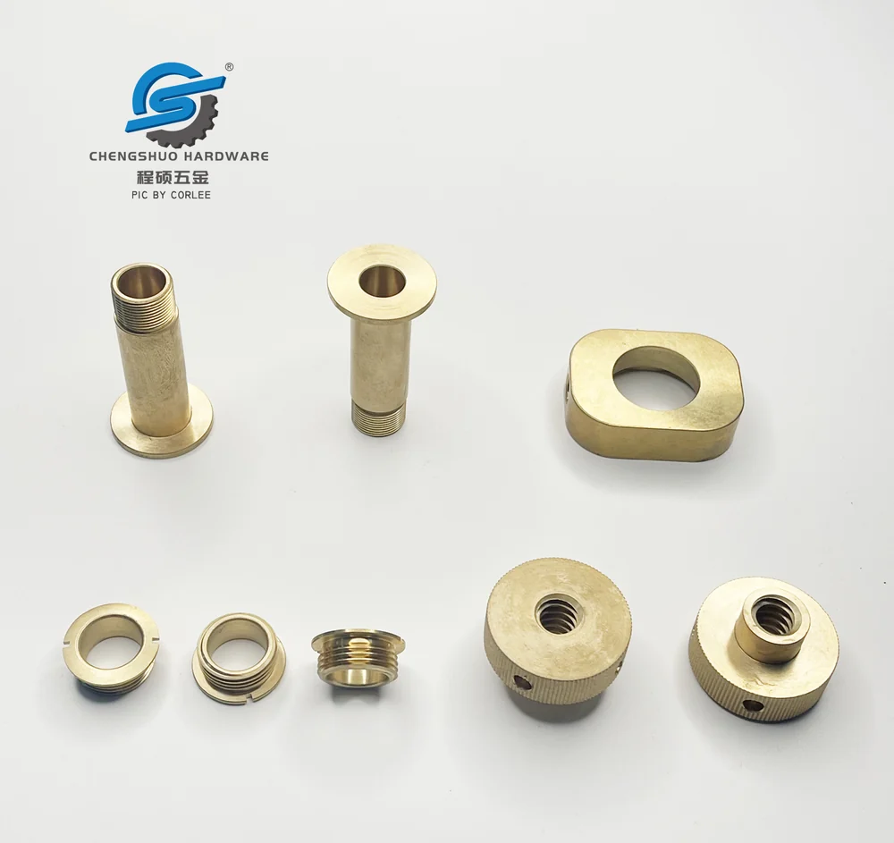 Brass pipe sleeves, official Chengshuo product photograph 2