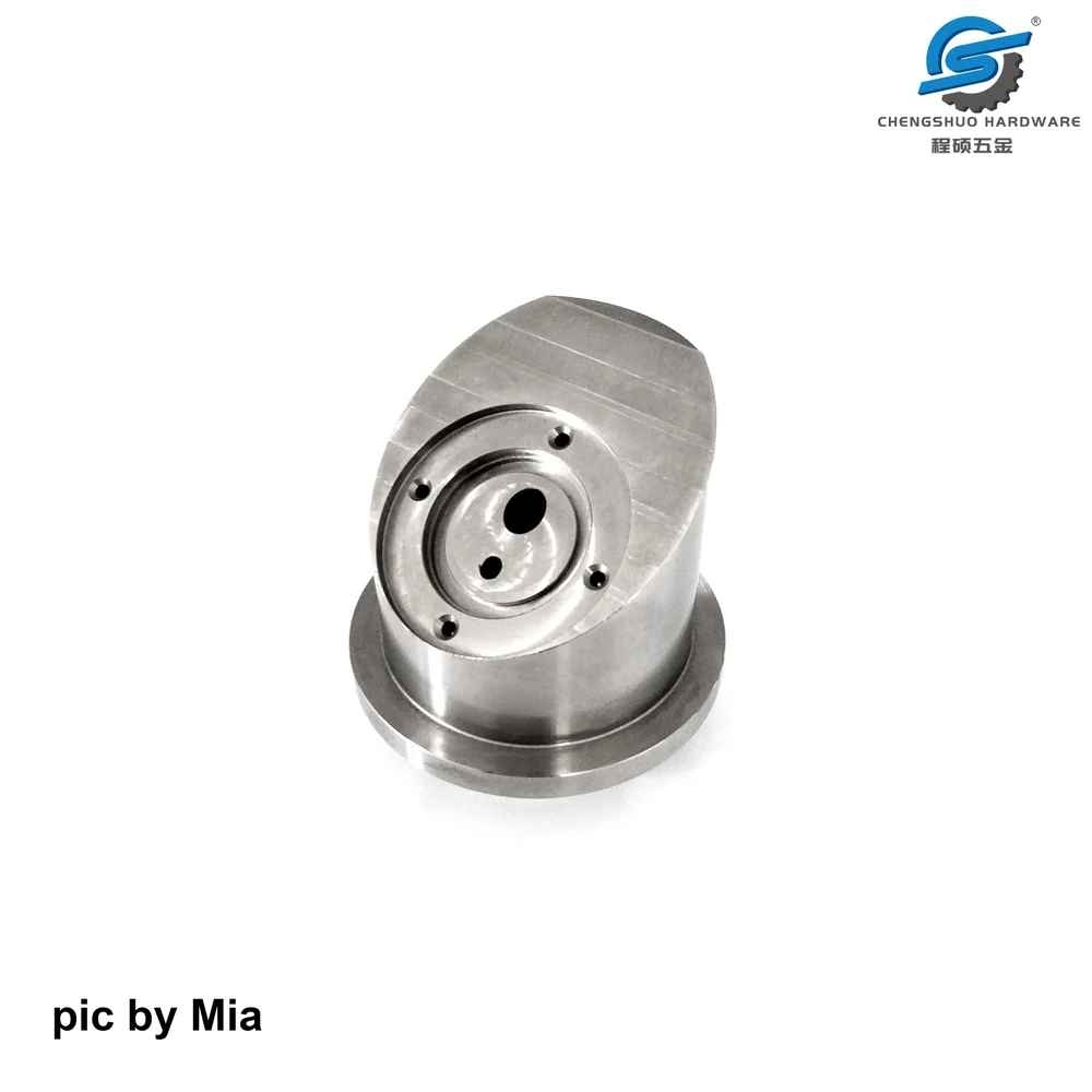 Stainless steel angled connector, official Chengshuo product photograph 1