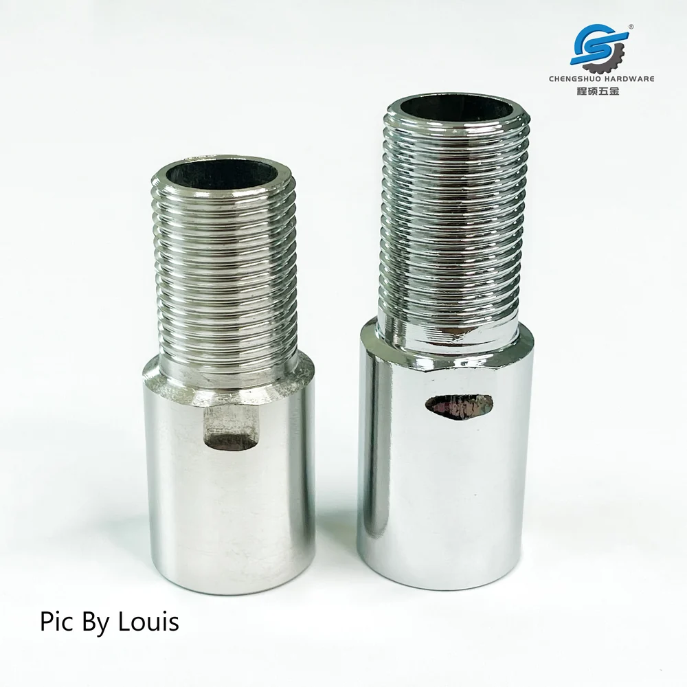 Stainless steel threaded coupling, official Chengshuo product photograph 1