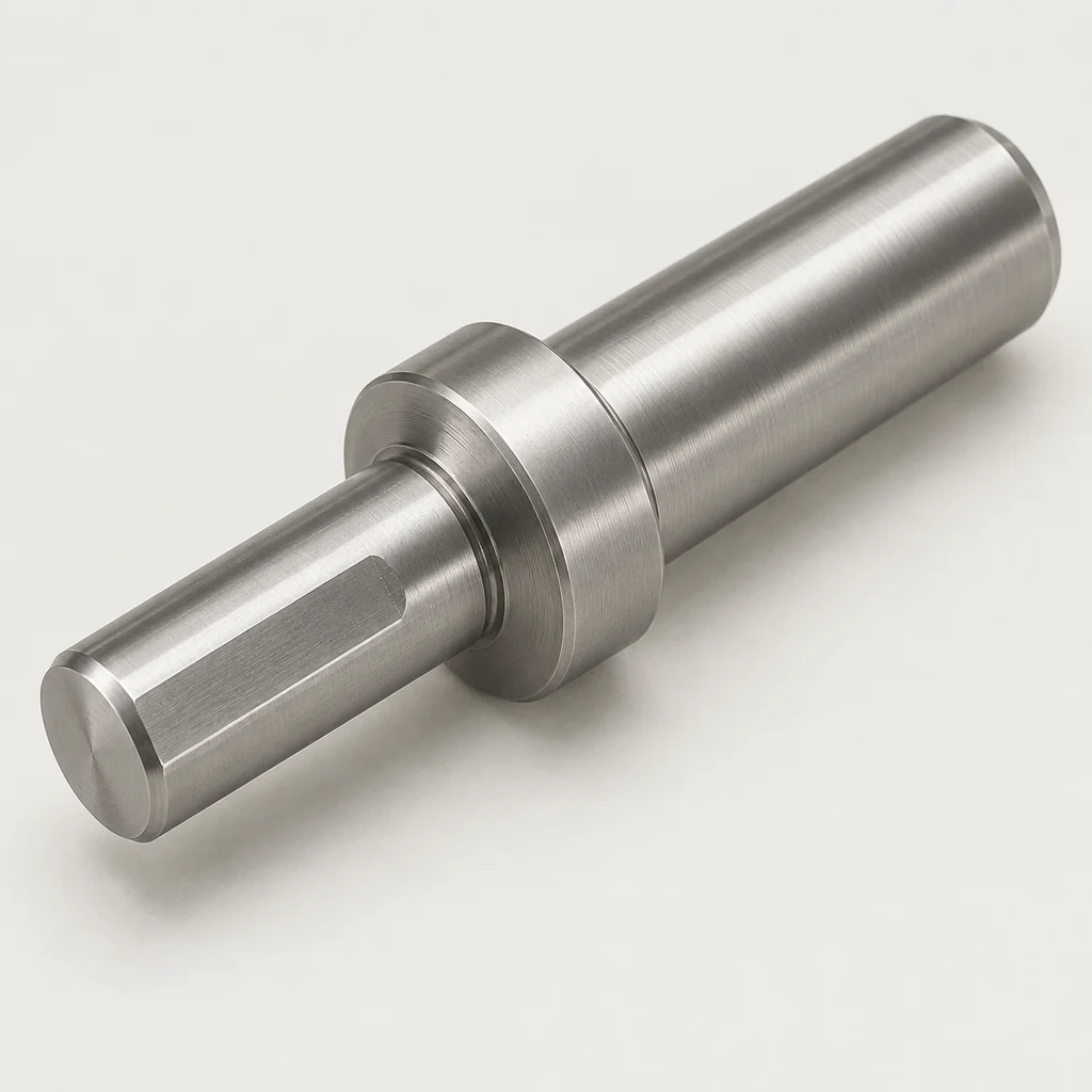 D-flat drive spindle — AI-generated engineering concept