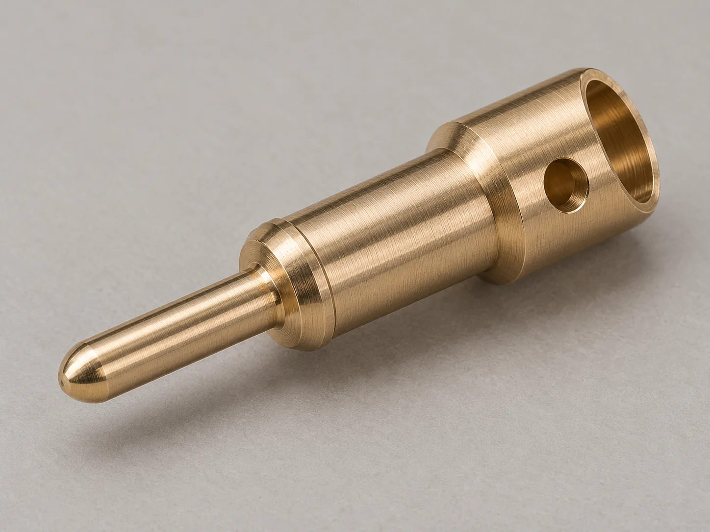 Coaxial center contact — AI-generated engineering concept
